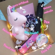 Gift box set unicorn