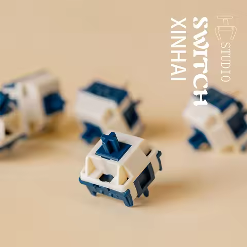 XinHai Switch Linear Pre-Lubed 5 Pins HotSwap POM Stem 5 Pins HMX Switches For Mx Mechanical Keyboar