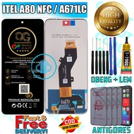LAYAR LCD TOUCHSCREEN ITEL A80 NFC/A671LC TOUCH SCREEN TECNO SPARK SERIES ORIGINAL ORI FULLSET OEM