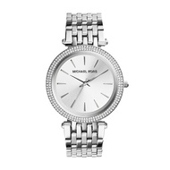 MICHAEL KORS WATCHES Michael Kors MK3190 Silver-Tone Glitz Darci Watch