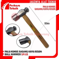 BISON 1/4 LB Wooden Handle Hammer Hammer 1/4 LB FGS