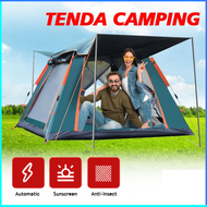 COD WolFAce Tenda Camping Lipat Otomatis Quick Open Rain Proof / tenda camping 4 orang 200x200 dewas