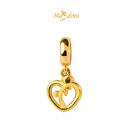 MASDORA 999 Gold Charms Charm Emas ~ Golden Rose Love (EMAS 999/24K)