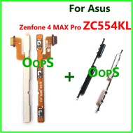 Power ON OFF Volume Volume Up Down Flex Cable Ribbon For ASUS Zenfone 4 MAX Pro ZC554KL