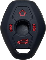 Key Fob Cover for M3 M5: Key Case Cover Fit for 1999 to 2010 BMW M3 M5 M6 X3 X5 Z3 Z4 Z8 3 5 6 7 8 S