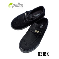 Pallas Jazz Kids Unisex Black School Shoe 031BK