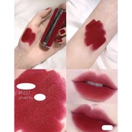 GIVEN.CHY Le Rouge Deep Velvet Lipstick N37 - red Velvet, white skin, soft lips