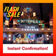 【Ready stock】ↂ۩[PROMO BUKA] Skyworld &amp; Skytropolis Funland Ticket in Genting Highlands