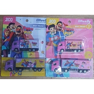 WHEELLY eco shop truck papa pipi box truck & prime mover