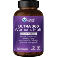Vitamin World Ultra 360 Multivitamin for Women 50 Plus, Women's 50+ Multivitamin with Minerals & Her