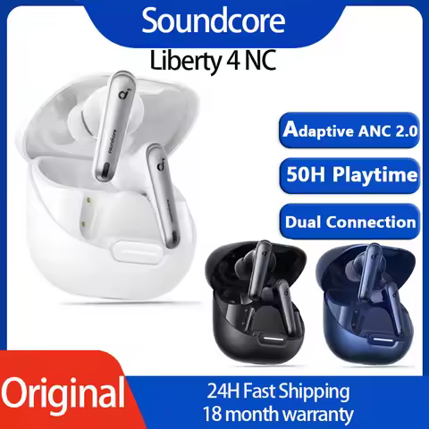 Soundcore Liberty 4 NC In-Ear Wireless Bluetooth Earphones Noise Reduction Cabin LDAC Audio Technolo