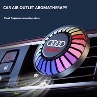 Car mounted aromatherapy voice controlled music light suitable for Audi A4L A6L A3 A5 A7 A8L Q5 Q3 Q2 Q7 car air outlet aromatherapy