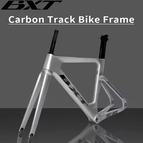 BXT Carbon Track Frame Carbon BSA Fiber Racing Tracking bike Frameset Fixed Gear bike frame 120*9mm 