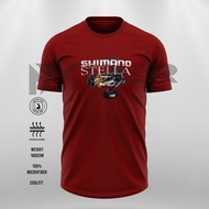 2025 fashion Shimano Stella T shirt Microfiber Eyelet 100% Original Premium Simple Design Line T-shi