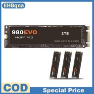 ❤❤❤Hot Sale EHBqna 980EVO 2TB NGFF M2 2280 SATA ภายใน Solid State Drive ความเร็วเร็วประสิทธิภาพที่เส