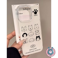 Cute Puppy Phone Case For Samsung Galaxy A57 A56 M56 F56 M06 F06 A55 A54 A50 A50S M40S A30S 5G 4G Co