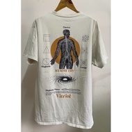 2nd Hand T-Shirt Vitriol DNA Cream Streetwear There Are Stains On The Armpit.