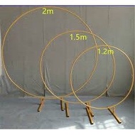 Circle wedding Arch Wedding Backdrop