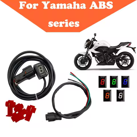 For Yamaha ABS Motorcycle XJ6 (ABS) FZ6 (ABS) FZ8 (ABS) XT1200Z ABS XVS950C Speed Change Gear Displa