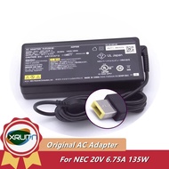 Original ADP-135JBC 20V 6.75A 135W Laptop AC Adapter Charger for NEC/Lenovo Power Supply Adaptor Gen
