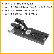 Lens Foot for Nikon Z 70-200mm f/2.8 VR S, Z 100-400mm f/4.5-5.6 VR S, Z 400mm f/4.5 VR S & Z 600mm 