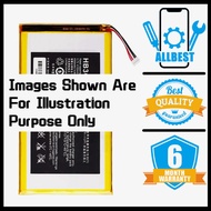 ALLBEST BATTERY BATERI COMPATIBLE FOR HW MEDIAPAD T1 7.0 MEDIAPAD T3 7.0 HB3G1H (4100MAH)