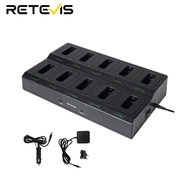 Retevis RT22 10-Way Charger Ten Way Multi Unit Charger for Retevis RT22 RT22S RB19 RB39 RB39P Batte