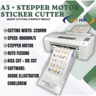 A3+ Stepper Motor Automatic Sheet Sticker Cutter Plotter (320mm Width / 800mm/s)
