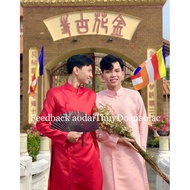 Modern Men's Taffta Ao Dai, Men's CNY Ao Dai, Casket Ao Dai, Engagement Ao Dai,...