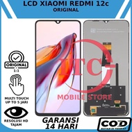 LCD TOUCHSCREEN XIAOMI REDMI 12c ORIGINAL FULLSET WARRANTY FREE LCD GLUE