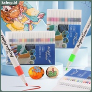 Acrylic Marker Set Acrylic Marker DIY Painting Pastel Marker Pen Highlight Drawing Color
