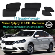 Nissan NV350 （13-21）  magnetic sunshade, mosquito proof side curtain, sun protection and heat insula