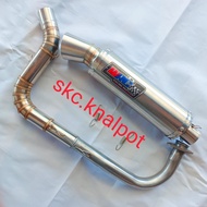 Racing exhaust wrc samlong cobra funnel thailan pnp motor inlet 38 mm allMATIC SCOOPYBEAT vario mio 