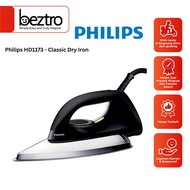 Philips HD1173/80 – Setrika 350 Watt Black HD 1173 / HD1173
