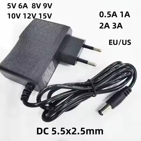 Power Adapter DC 5V 9V 12V 24V 1A 2A 3A Adaptor 220V To 5 V 12 V Volt Charger Supply Universal Switc