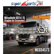 Excavator Parts Suitable for Mitsubishi 6D14 15 Engine Oil Radiator Side Cover ME034573