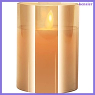 kenaier  Candle Lamp Lighted Taper Battery Operated Candles LED Acrylic