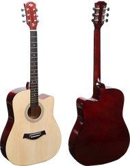 Passion BPS-41C กีต้าร์โปร่ง 41 นิ้ว รุ่น BPS41C Acoustic Guitar แถมฟรี + กระป๋ากีต้าร์ สายสะพาย คา