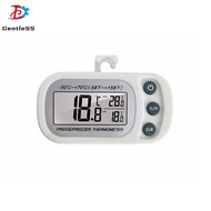 Waterproof Refrigerator Fridge Thermometer Digital Freezer Room Thermometer Max/Min Record Function Large LCD Screen and Magnetic Back for Kitchen/Home/Restaurants
