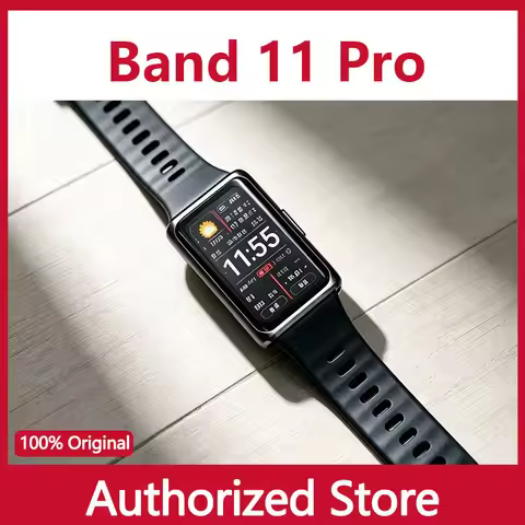 Huawei Band 11 Pro NFC Smart Band, Scientific Sleep Monitoring, Real-time Vitality Health Data