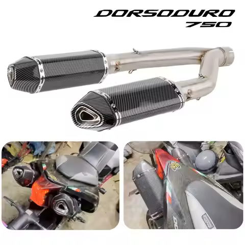 Motorcycle link pipe For Aprilia Dorsoduro 750 2008-2016 SMV750 SMV 750 Dorsoduro DD750 dorsoduro 75
