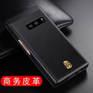Fashionable Minimalist Leather Phone Case for Samsung W2019 Collectors Edition Full Cover Anti-Fall 