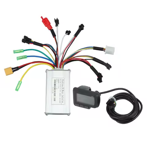 E24V 36V 48V 250W‑350W 17A Electric Bike Motor Controller Sine Three Mode Controller with EN06/GD01/