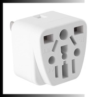 US Travel Plug Adapter EU/UK/AU/In/CN/JP/Asia/Italy to USA (Type B), 3 Prong USA Plug, Charger Conve