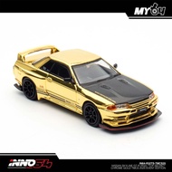 [INNO64] IN64-R32TS-TMCS25 : NISSAN SKYLINE GT-R (R32) "TOP SECRECT" Chrome Gold TMCS 2025 Event Edi