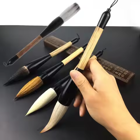 Durable Art Stationery Calligraphy Brush Brush Pen Paint Brush Goat Hair