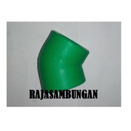 Knie PPRPOLOS 1 1/ 2 inch 45 Degree Hot Cold Water Pipe Connection Elbow 45 Degree PPR 1 1 1/ 2 inch