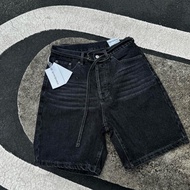 Top Acne Studio Adjustable Belt Classic Retro Denim Shorts