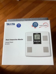 全新日本製 Tanita 九合一體重體脂組成磅 （白色）
