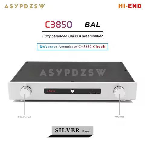 C3850-BAL HI-END Fully balanced Class A preamplifier Base on Accuphase C-3850 Preamp Circuit
